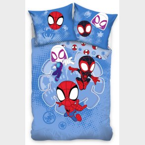 Spiderman Sengetj 150 x 210 cm - 100 procent bomuld