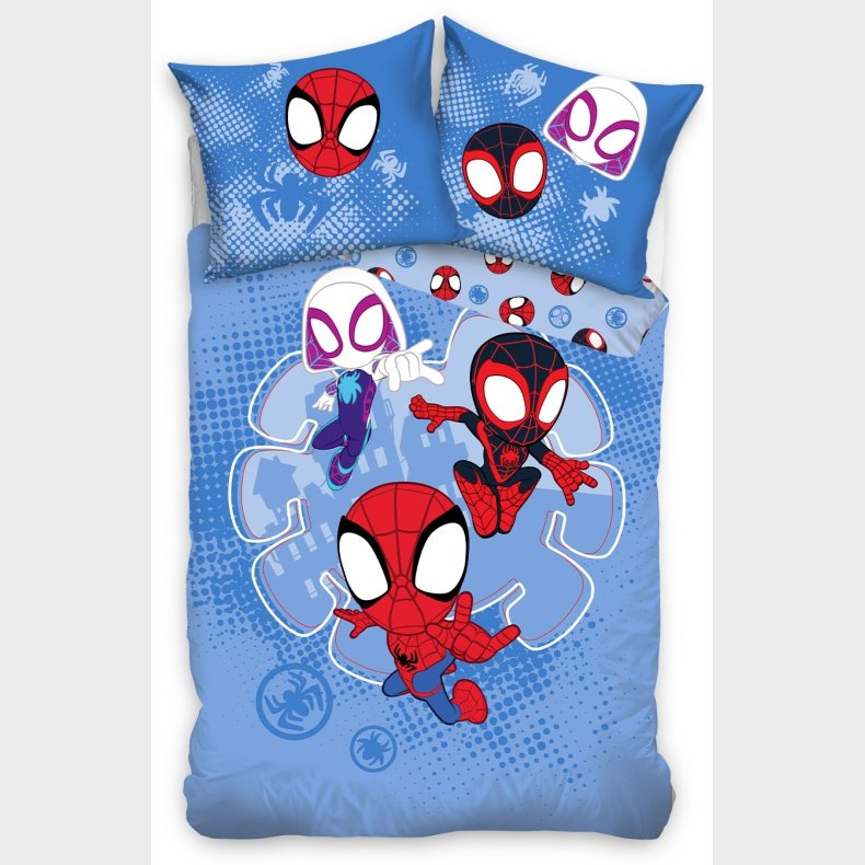 Spiderman Sengetj 150 x 210 cm - 100 procent bomuld