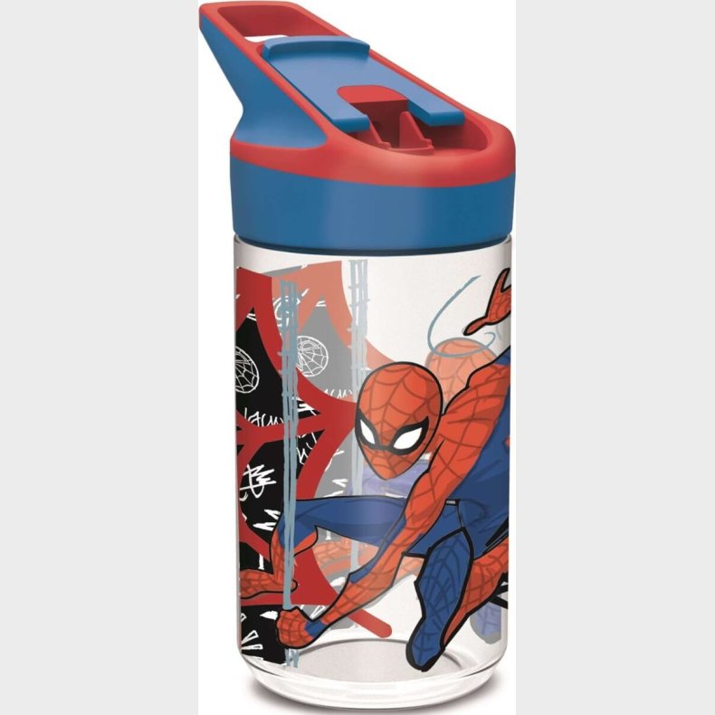 Spiderman - Urban Web Drikkedunk Med Sugerr 480 Ml