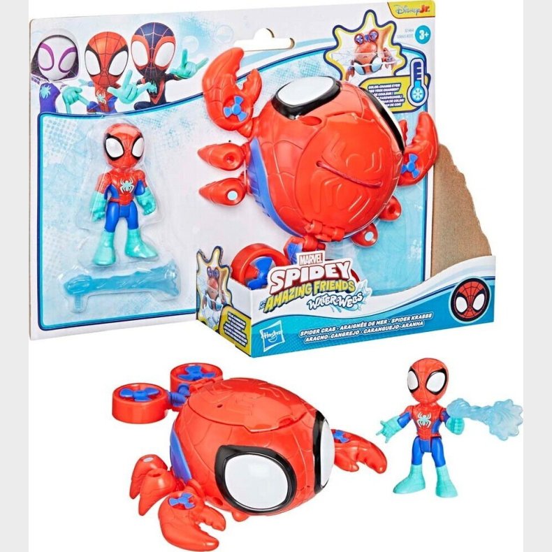 Spidey & Friends - Water-webs Vehicle Crab & Spidey