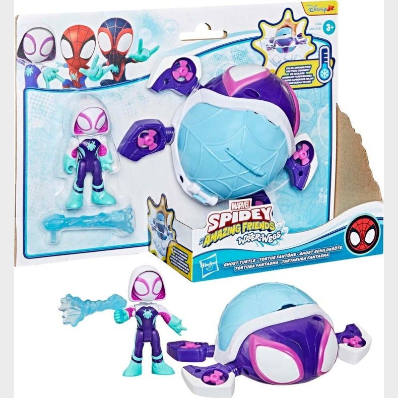 Spidey & Friends - Water-webs Vehicle Turtle & Ghost