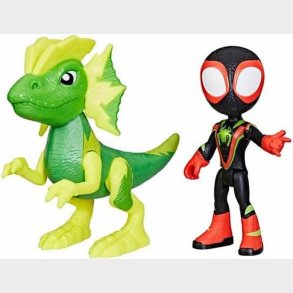 Spidey Og Hans Fantastiske Venner - Hero Dino Webs - Miles & Electrosaurus