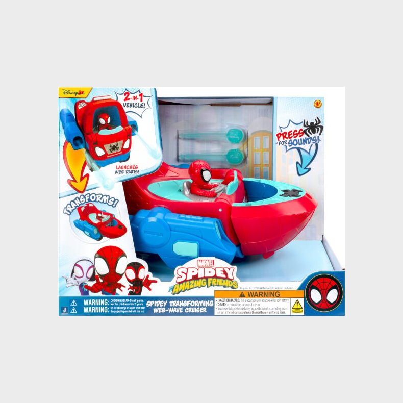 Spidey - Transforming Web-wave Cruiser