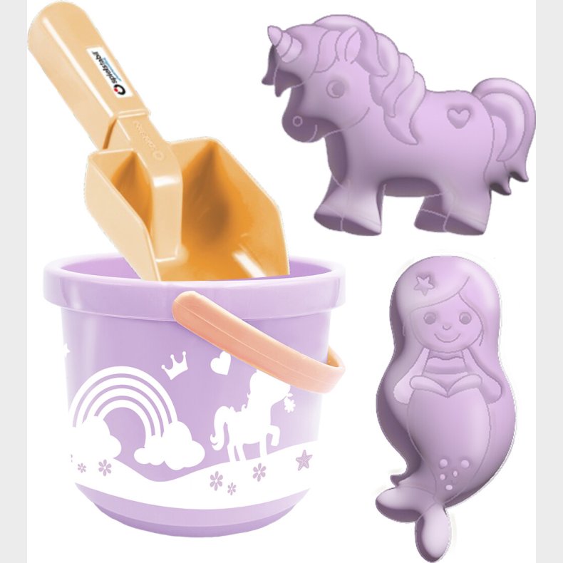 Spielstabil - Mit F�rste Sands�t 4 Dele - Enhj�rning Eller Havfrue