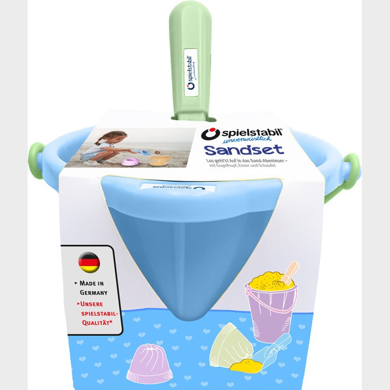 Spielstabil - Sands�t 3 Dele - Sandkage - Pastel