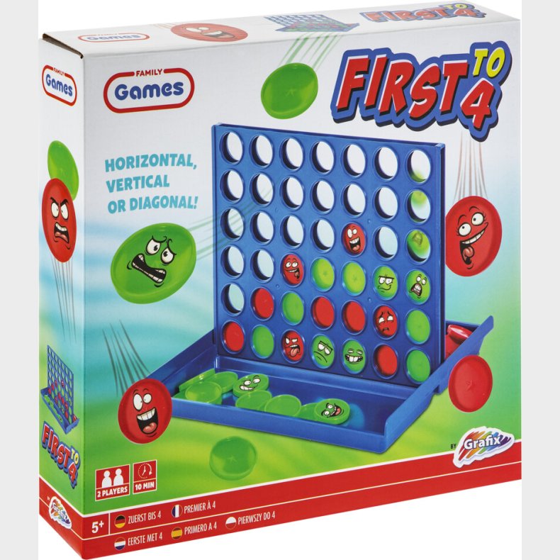 4 P� Stribe Spil - Grafix