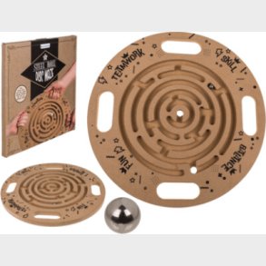 Labyrint Spil Med Kugle - Tr� - Disc Mate
