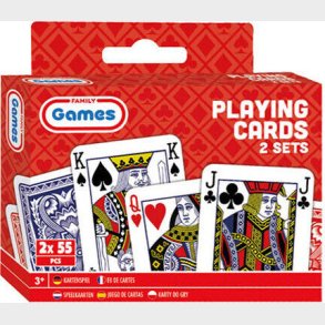 Spillekort - ske Med 2 St Kort