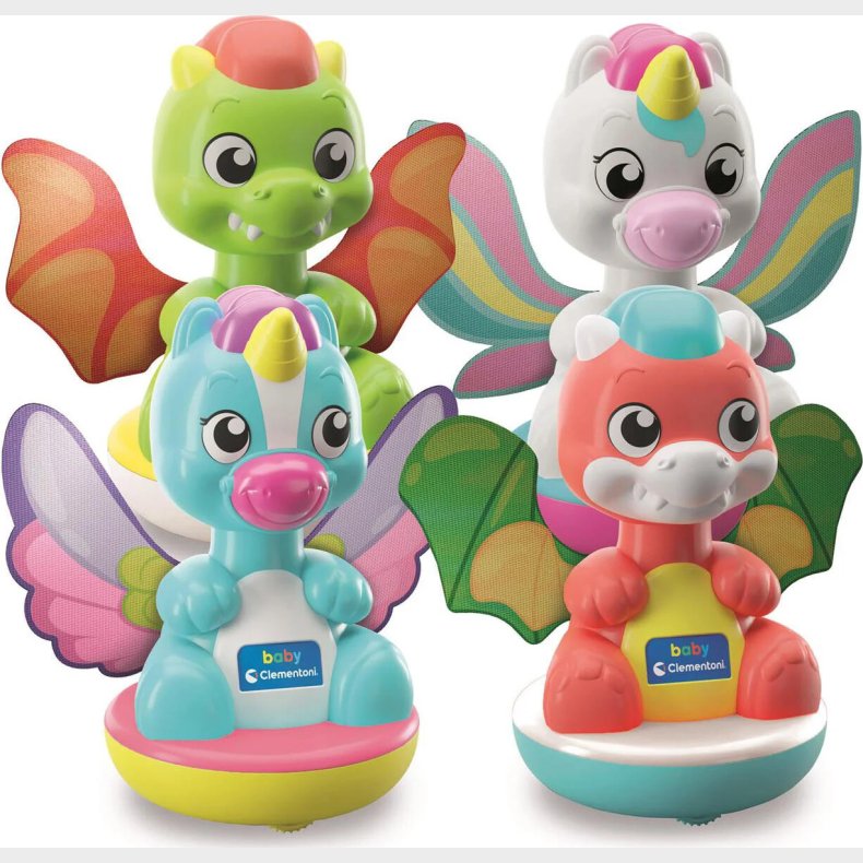 Spin & Dream - Unicorn And Dragon - 1 Stk. - Assorteret