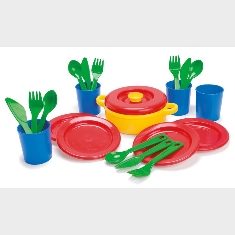 Dantoy | Spisestel med 22 dele