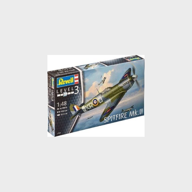 Revell - Supermarine Spitfire Mk.ii Fly - 1:48 - Level 3 - 03959