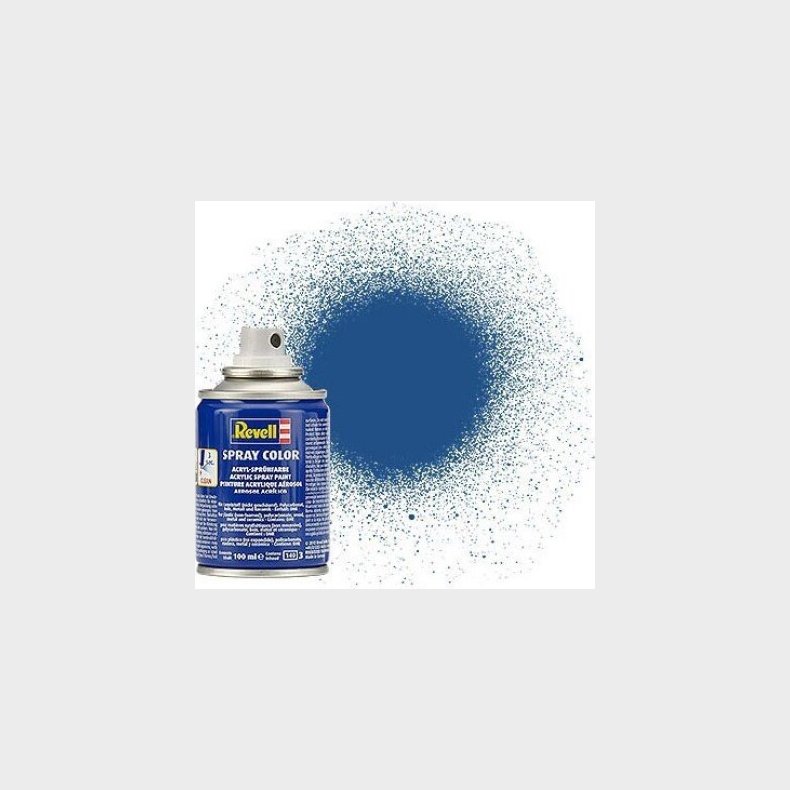 Revell - Spray Color Spraymaling - Blue Mat 100 Ml