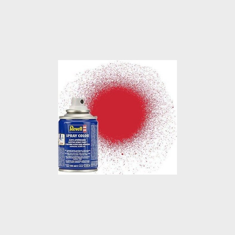 Revell - Spray Color Spraymaling - Fiery Red Silk 100 Ml