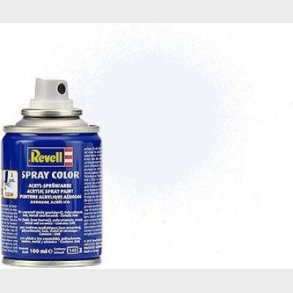 Revell - Spray Color Spraymaling - White Mat 100 Ml