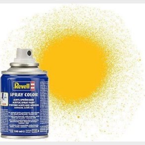 Revell - Spray Color Spraymaling - Yellow Mat 100 Ml