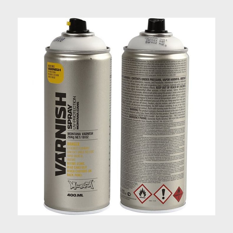 Montana | Spraylak - Mat, 400 ml.