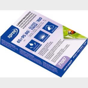 Spree Lamineringslomme 100 65 X 95 Mm - 80my