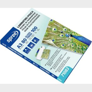 Spree Lamineringslomme 100 A3 80 My