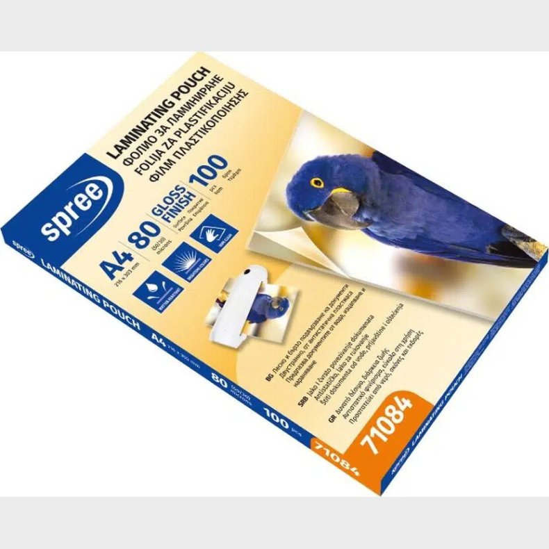 Spree Lamineringslomme 100 A6 80 My
