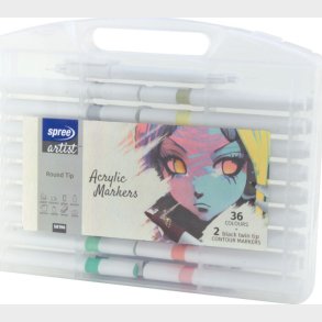 Spree Marker 4 Mm - 36 + 2 Stk Stentusser