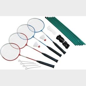 Badmintons�t Til Haven - Net, Ketsjere, Fjerbold Og St�nger