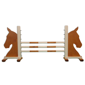 O.M. Spring | Springbane til brn - Brun hest, 1 stk.