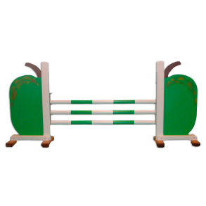 Springbane til brn - Grnt ble, 1 stk.