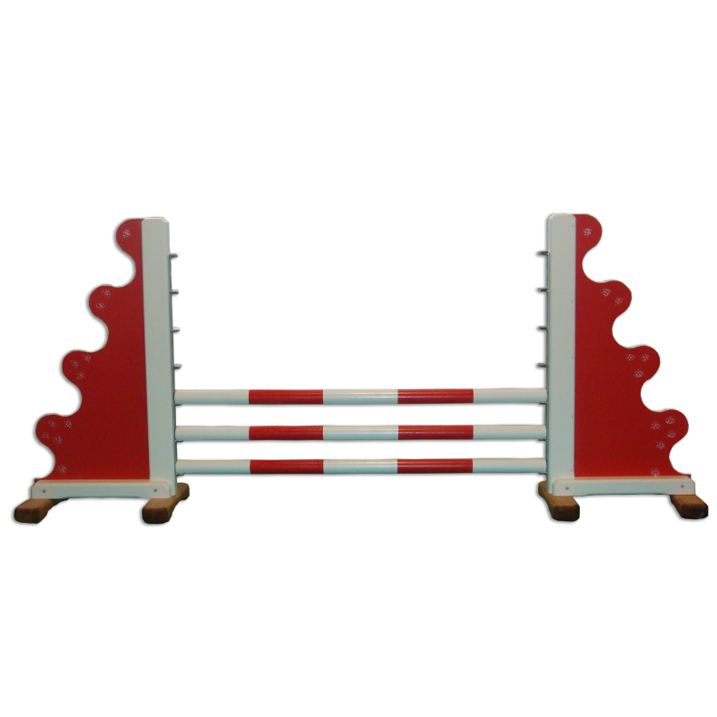 Springbane til brn - Rd vinge, 1 stk.