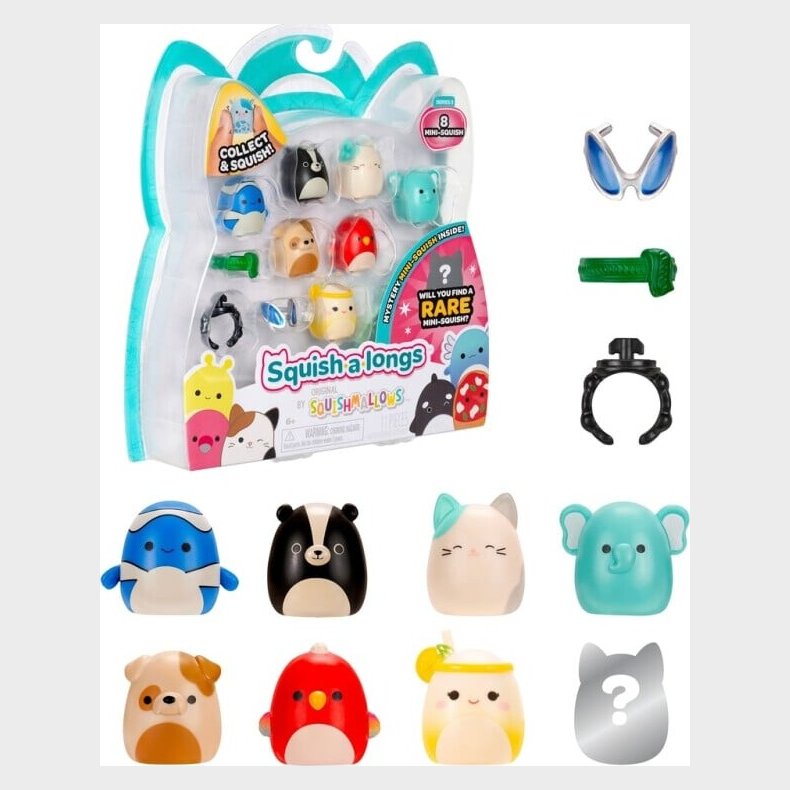 Squish-a-longs 2,5 Cm 8-pak S3 - Variant 4