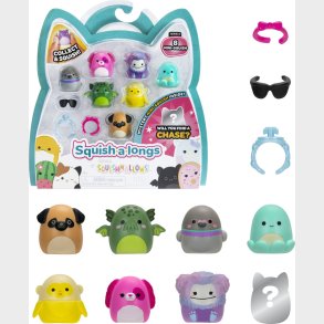 Squishalongs - 2.5 Cm 8 Pakke S2 - Style 1