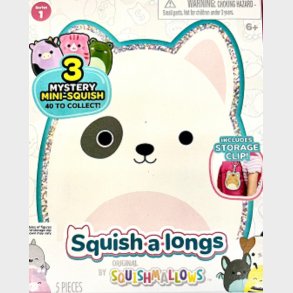 Squishalongs - 2,5 Cm N�glering (4-pakke)