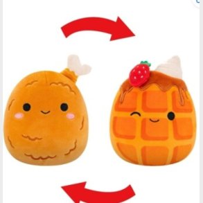 Squishmallows - 13 Cm - Flip A Mallows - Oksana And Weaver