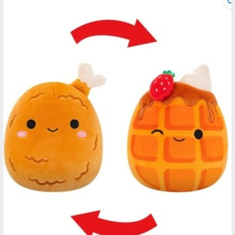 Squishmallows - 13 Cm - Flip A Mallows - Oksana And Weaver