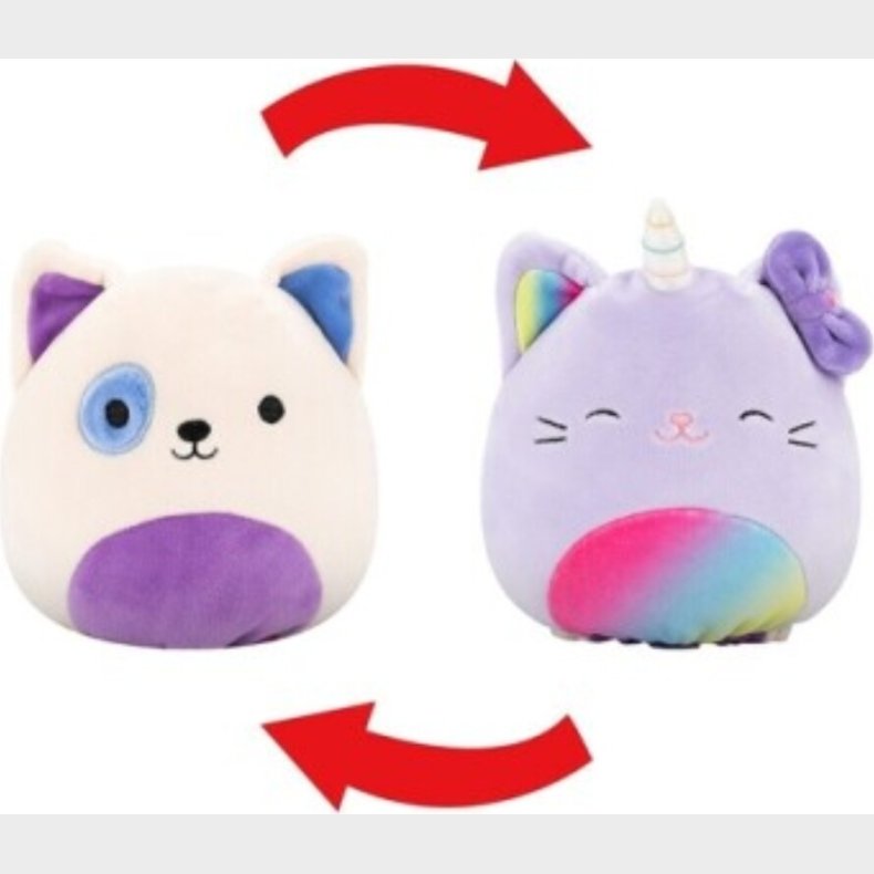 Squishmallows Bamse - Flip A Mallows - Cienna Og Taghi - 13 Cm