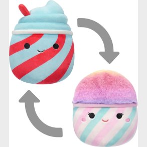 Squishmallows Bamse - Flip A Mallow - Tucker Og Bevin - 13 Cm