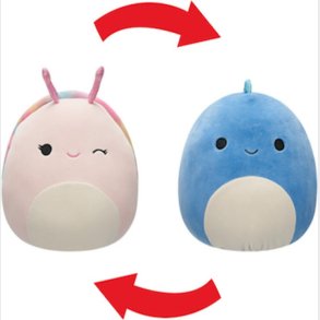 Squishmallows 13 Cm P24 Flip-a-mallows - Silvina And Brody