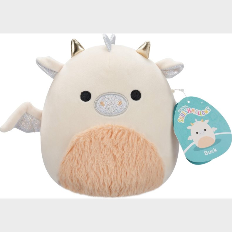 Squishmallows Bamse - Buck Drage - 19 Cm