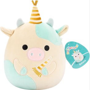Squishmallows Bamse - Belana Ko - Celebration - 19 Cm