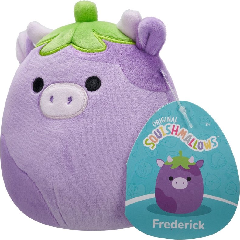 Squishmallows Bamse - Ko Frederick - 19 Cm