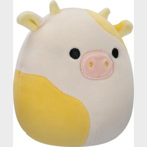 Squishmallows Bamse - Bodie The Yellow And White Cow - 19 Cm