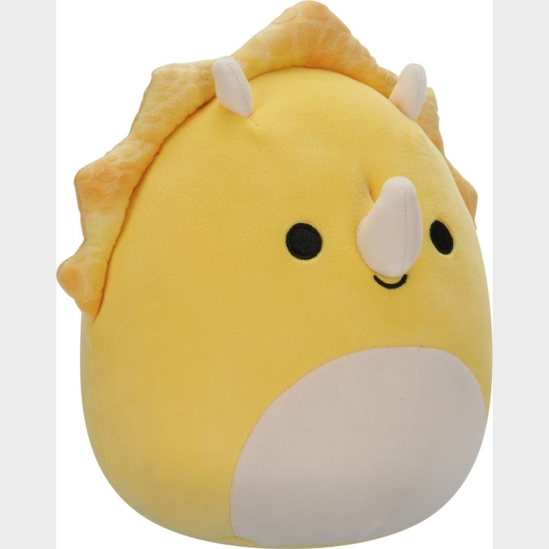 Squishmallows Bamse - Lancaster The Yellow Triceratops - 19 Cm