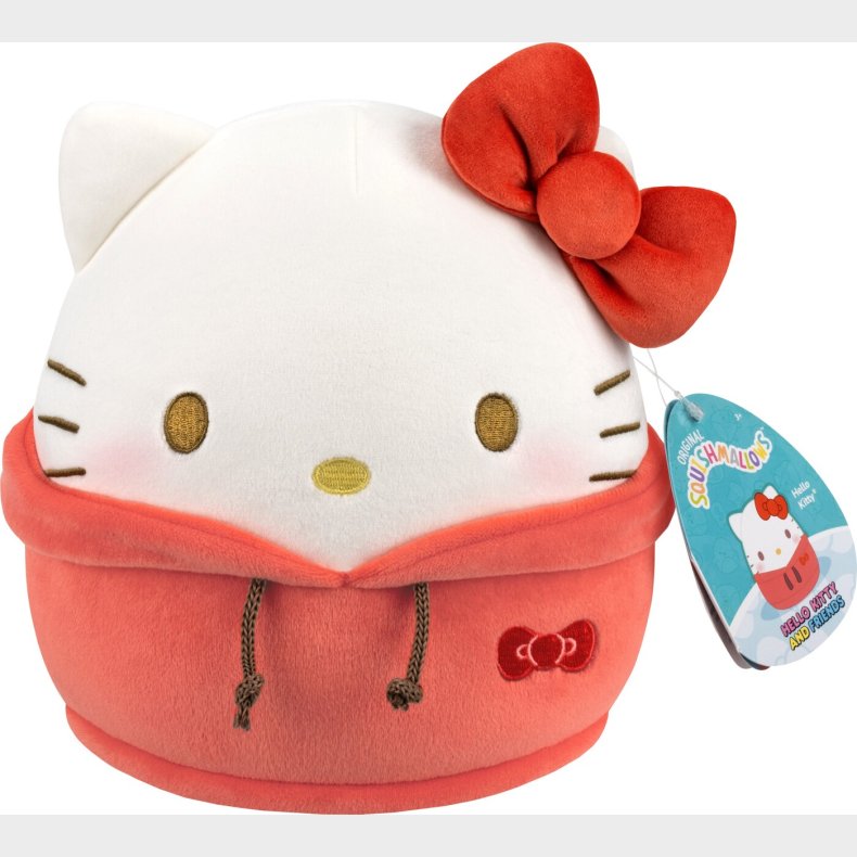 Squishmallows 20 Cm Hello Kitty Hoodie Mass - Hello Kitty