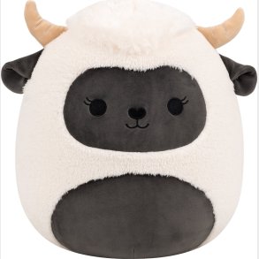 Squishmallows - Fuzz A Mallows Bodie Ko Bamse - 30 Cm