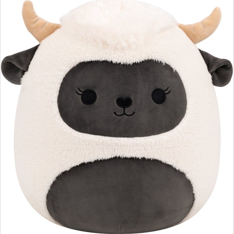 Squishmallows - Fuzz A Mallows Bodie Ko Bamse - 30 Cm