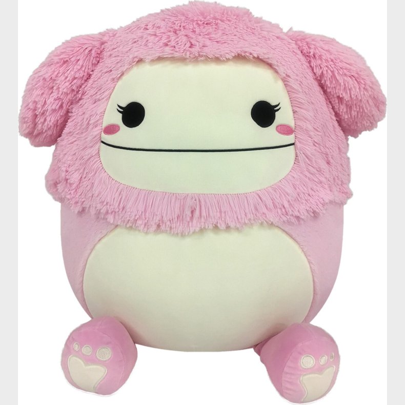 Squishmallows Bamse - Fuzz A Mallows - Brina Bigfoot - 50 Cm