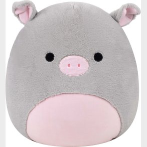 Squishmallows - Bessa Gris Bamse - Fuzz A Mallows - 50 Cm