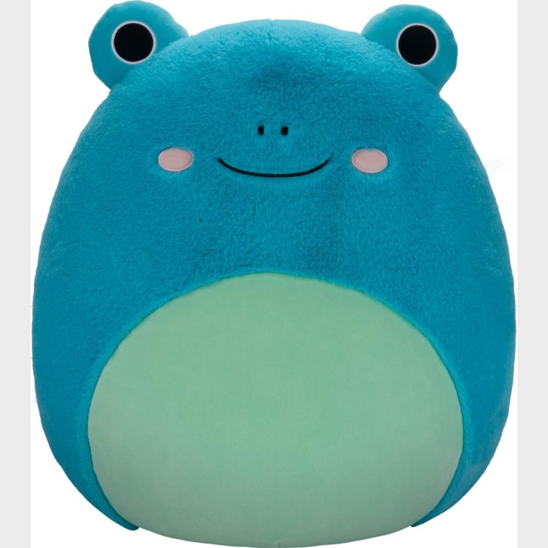 Squishmallows Bamse - Fuzz A Mallows - Ludwig Frog - 50 Cm