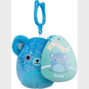 Squishmallows Bamse - Jaguar Sarge - Med Klips - 9 Cm