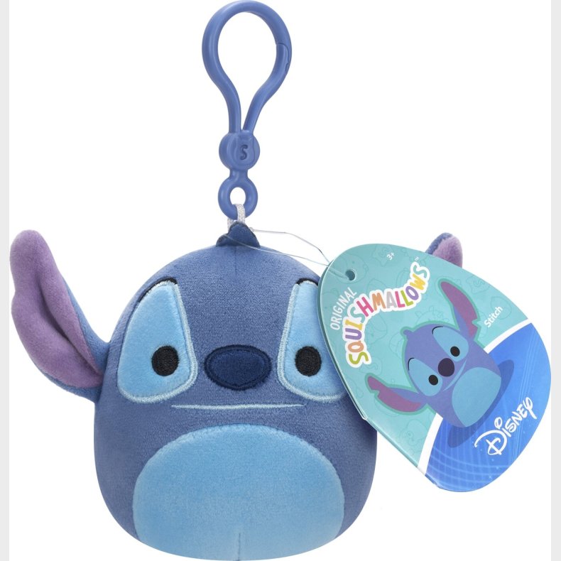 Squishmallows 9 Cm Disney Clip On - Stitch