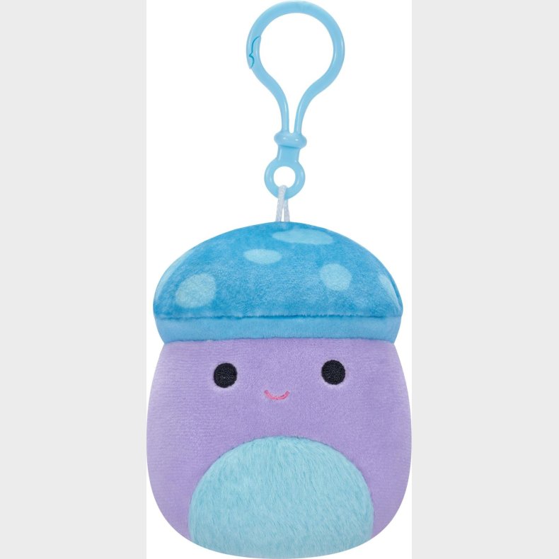 Squishmallows Bamse - Pyle The Mushroom - Med Klips - 9 Cm
